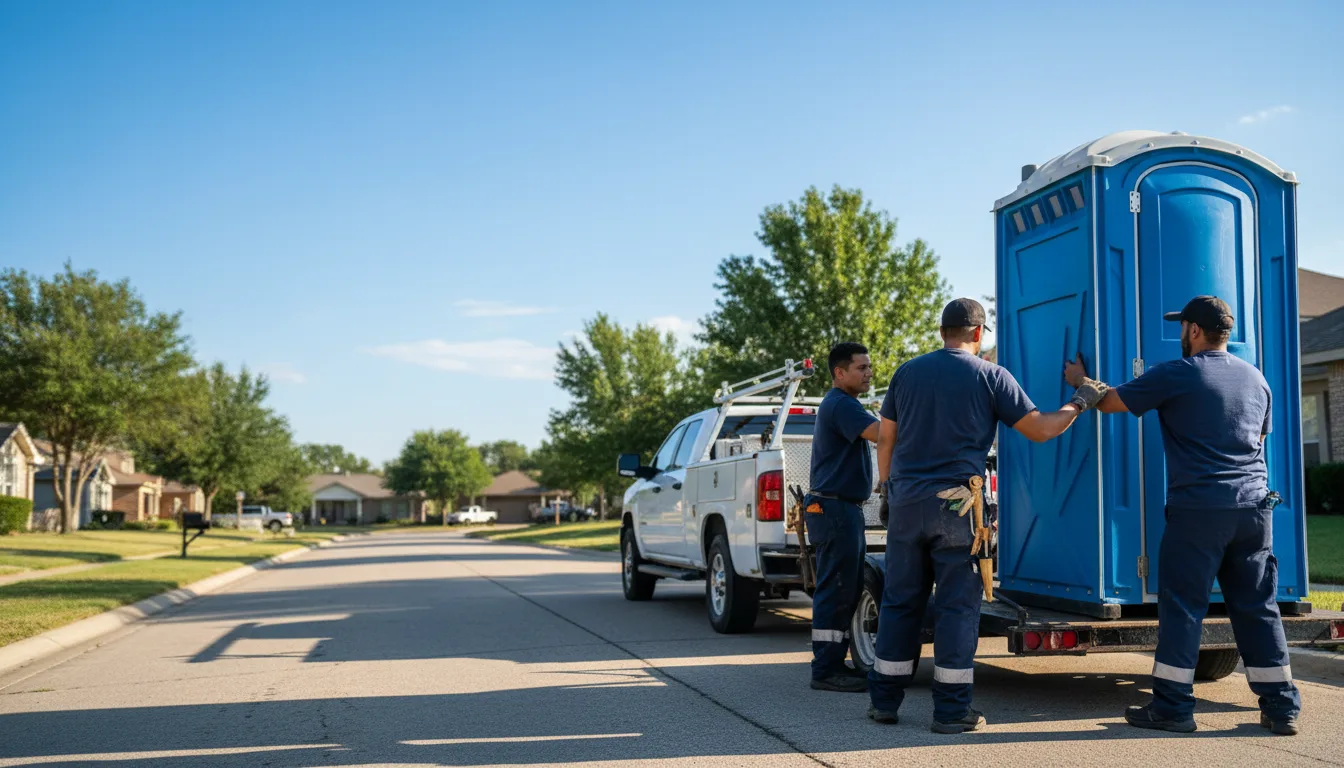 Portable Toilet Rental in North Versailles, PA near me